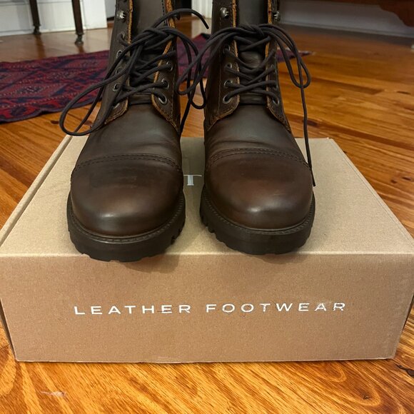 Portland Leather Company Patina Almost Perfect Breaker boot, color Canyon - Picture 7 of 8